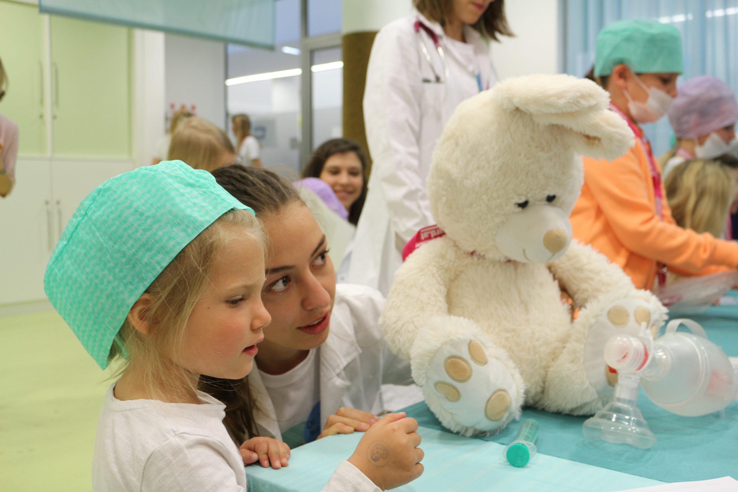 Mein Teddy muss ins Krankenhaus